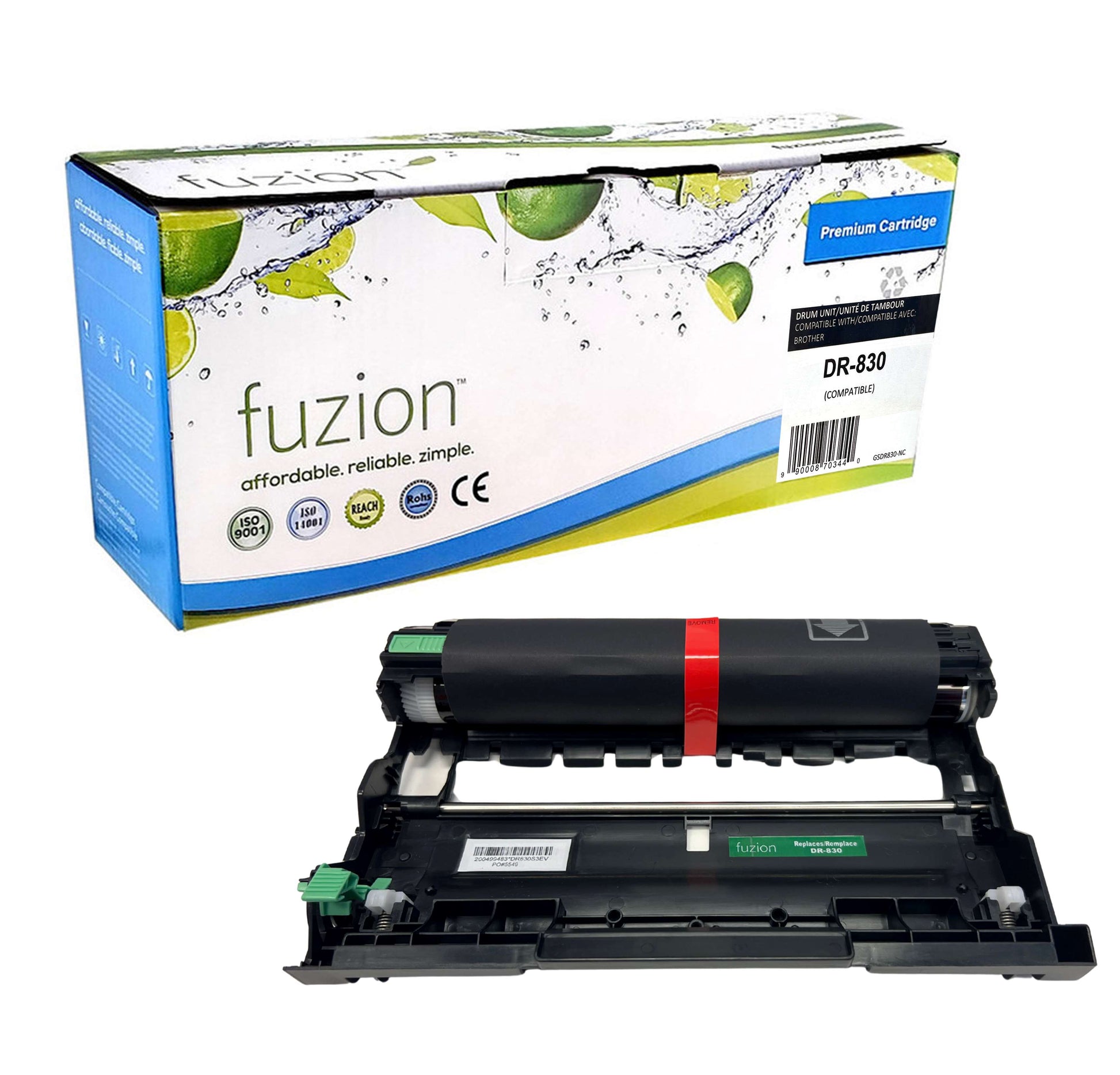 Brother DR830 Compatible-1 Drum Unit-1 Drum Unit - Fuzion