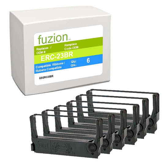 Epson ERC-23 Ribbon - Black/Red - Fuzion
