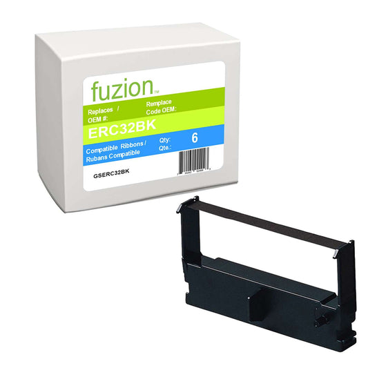 Epson ERC-32 Ribbon - Black - Fuzion