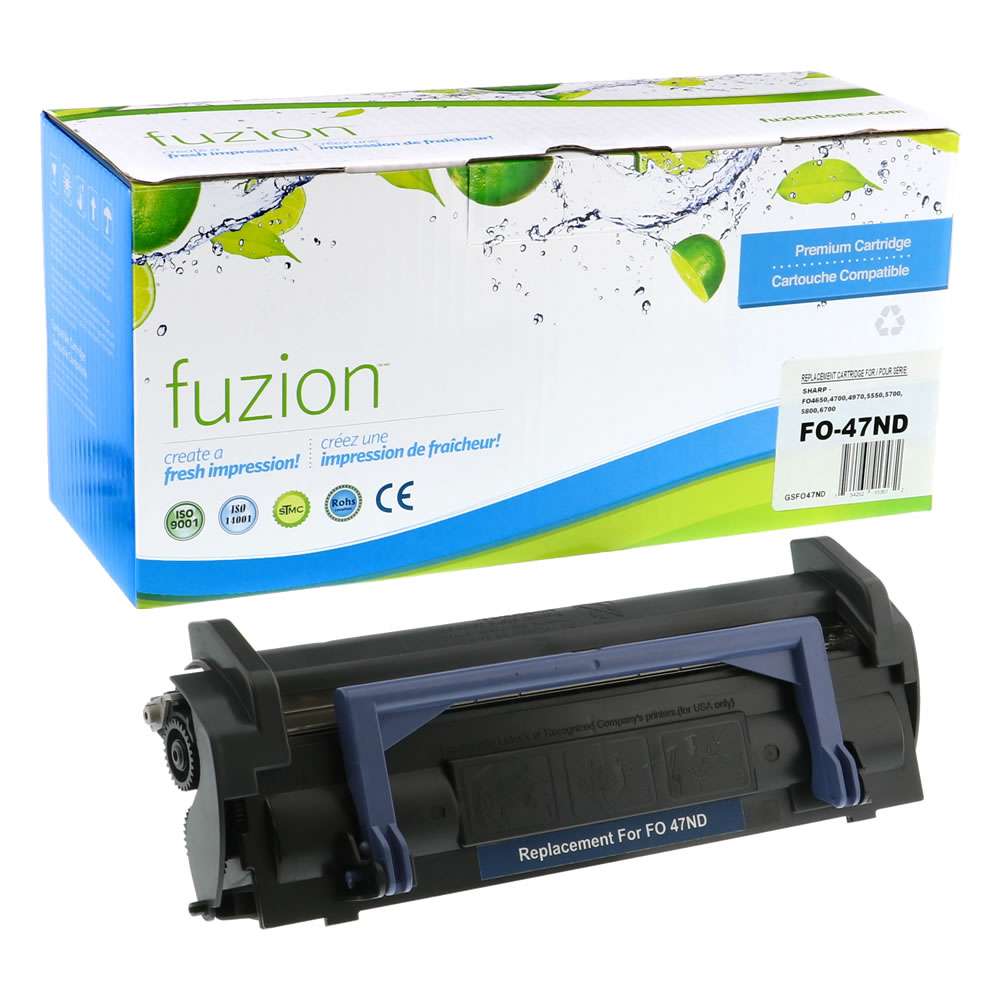 Sharp FO47ND Remanufactured Toner - Black - by Fuzion