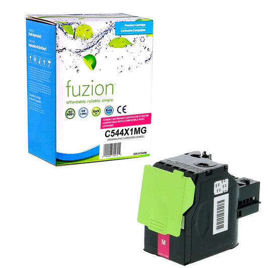 Lexmark C544X1MG Remanufactured Toner Cartridge High Yield Magenta