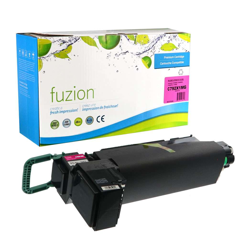 Lexmark C792X1MG Remanufactured Toner Cartridge High Yield - Magenta - Fuzion