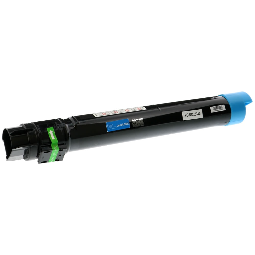 Lexmark C950X2CG Compatible Toner Cartridge High Yield - Cyan - Fuzion