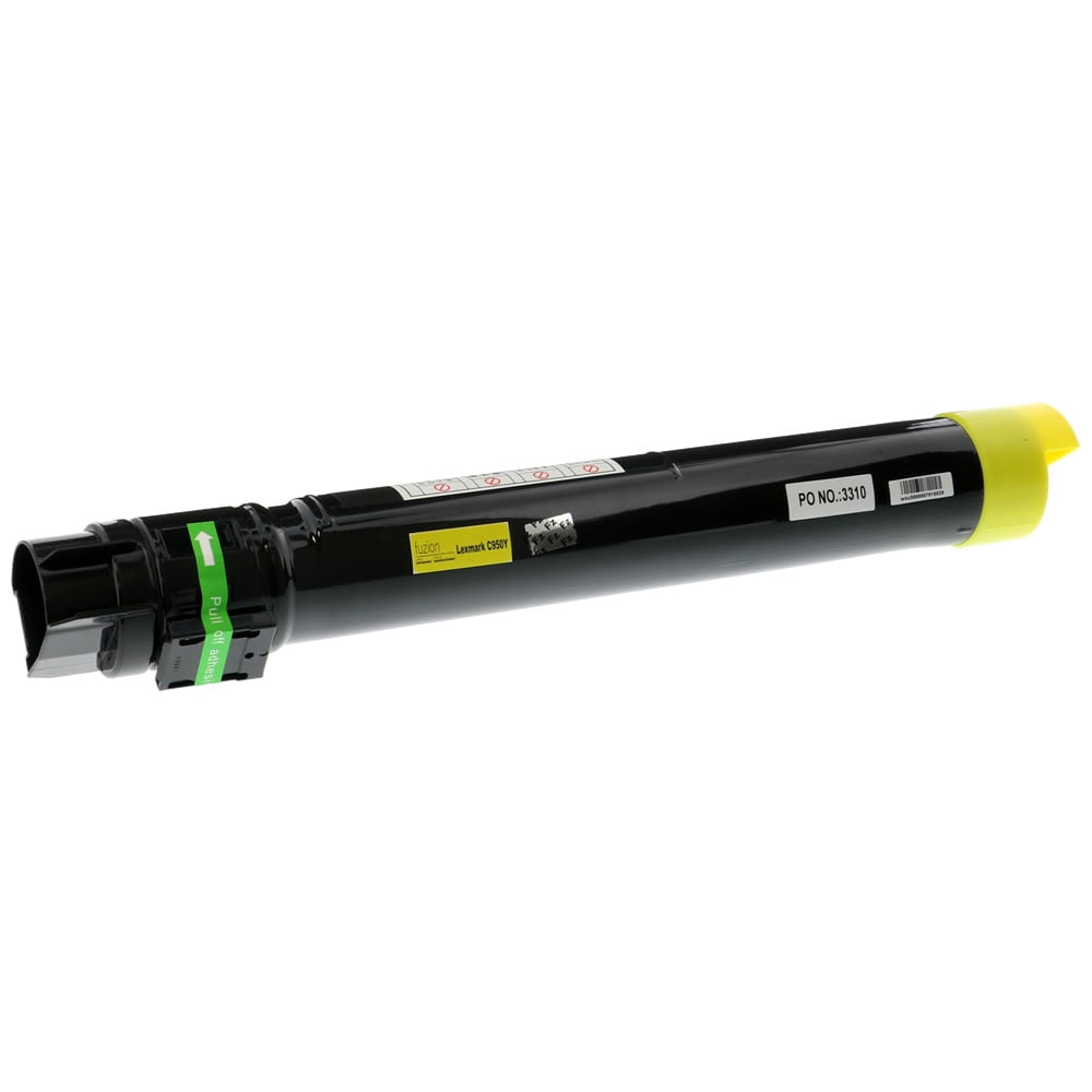 Lexmark C950X2YG Compatible Toner Cartridge High Yield - Yellow - Fuzion
