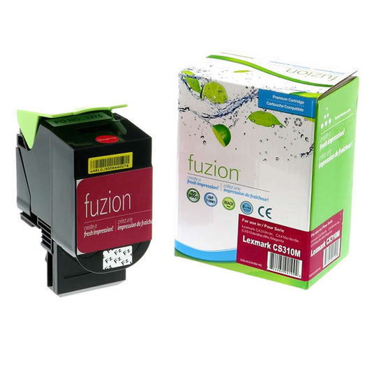Lexmark 70C1HM0 Compatible Toner Cartridge High Yield - Magenta - Fuzion