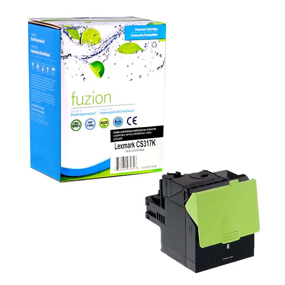 Lexmark 71B10K0 Compatible Toner Cartridge - Black - Fuzion