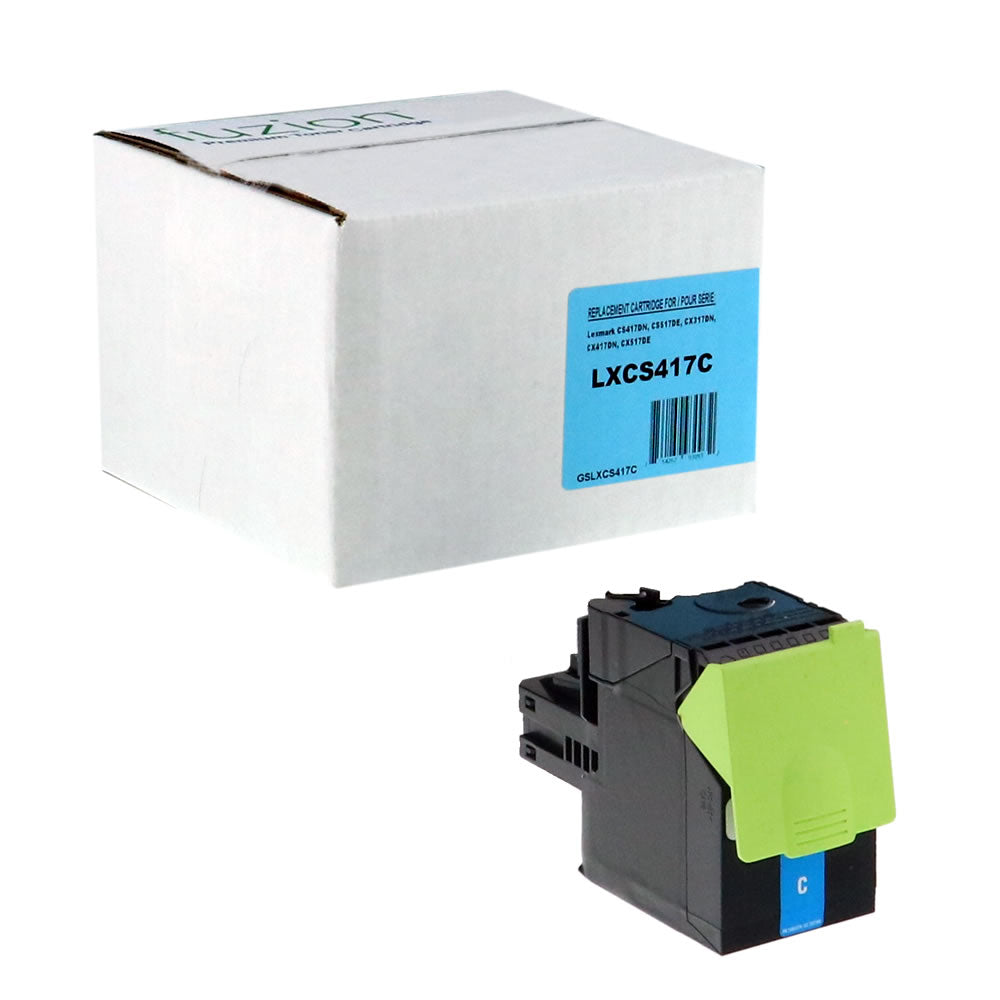 Lexmark 71B1HC0 Remanufactured Toner Cartridge High Yield - Cyan - Fuzion