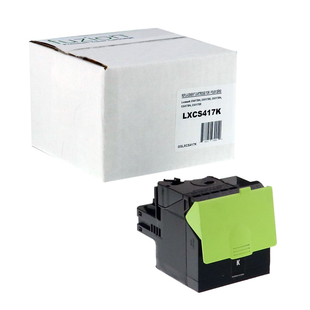 Lexmark 71B1HK0 Remanufactured Toner Cartridge High Yield - Black - Fuzion