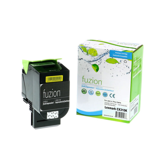 Lexmark 80C1SK0 Compatible Toner Cartridge - Black - Fuzion
