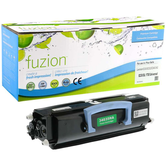 Lexmark 34035HA Compatible Toner Cartridge - Black - Fuzion