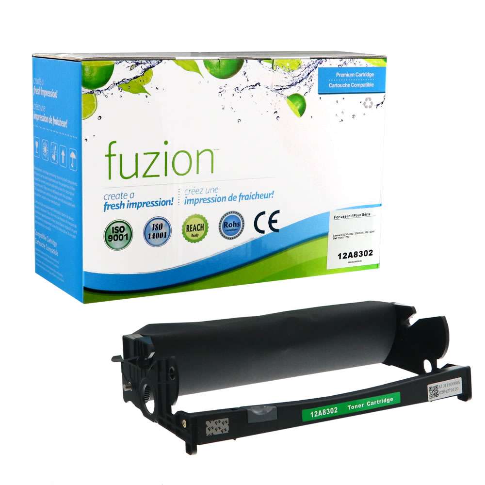 Lexmark 12A8302/D4283 Compatible Drum Unit - Fuzion