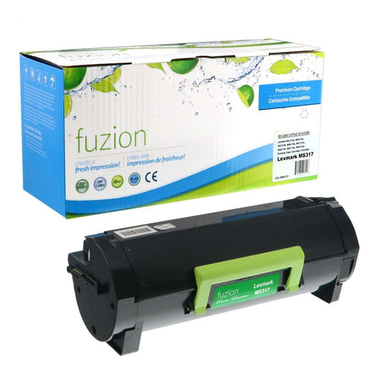 Lexmark 51B1000 Remanufactured Toner Cartridge - Black - Fuzion