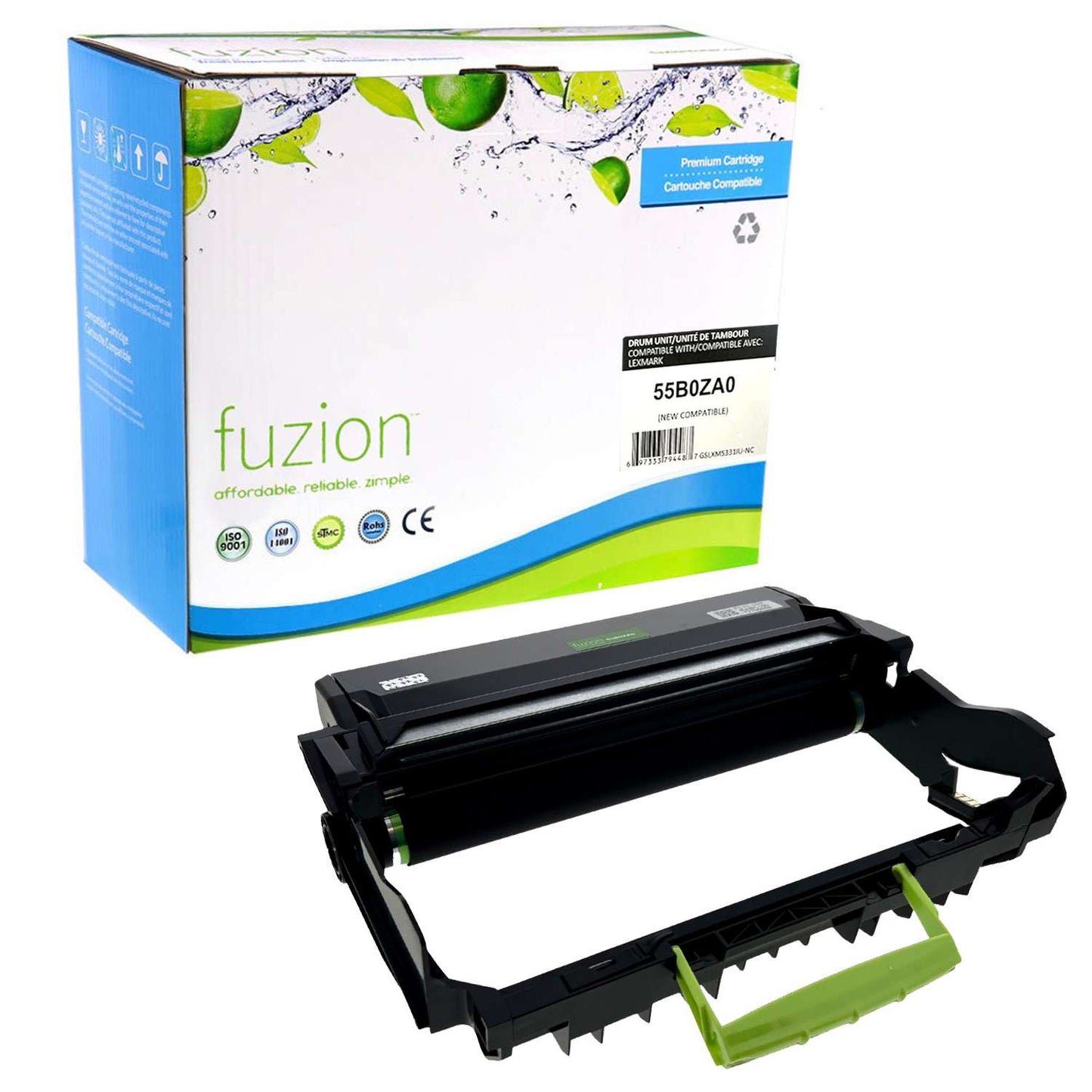 Lexmark 55B0ZA0 Compatible Imaging Unit - Fuzion