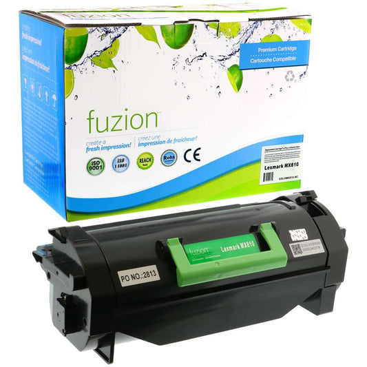 Lexmark 62D1H00 Compatible Toner Cartridge - Black - Fuzion