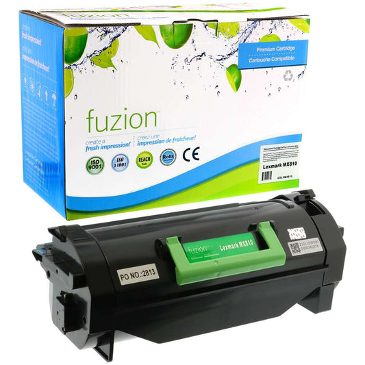 Lexmark 62D1H00 Remanufactured Toner Cartridge - Black - Fuzion