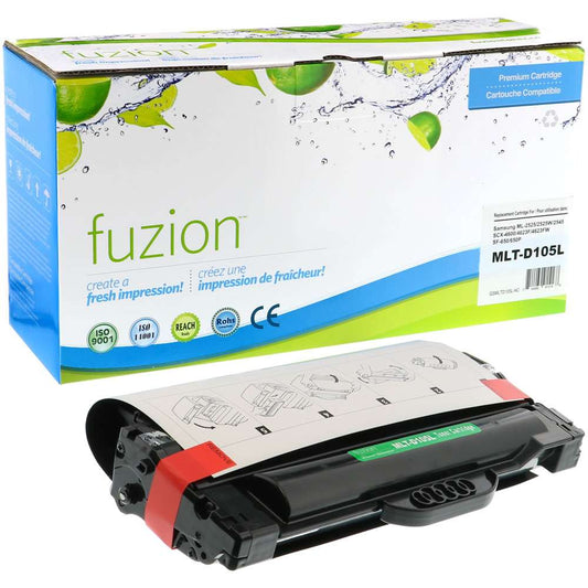 Samsung MLT-D105L Compatible Toner Cartridge - Black - Fuzion