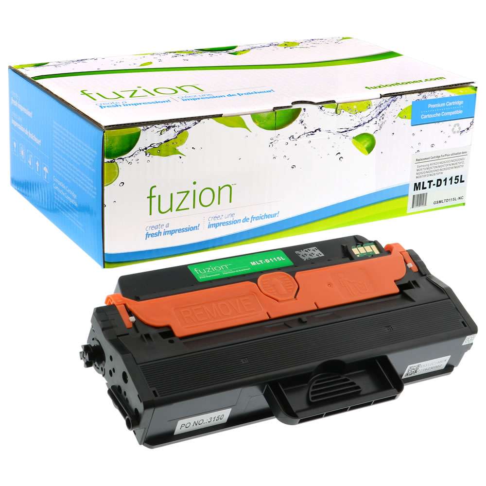 Samsung MLT-D115L Compatible Toner Cartridge - Black - Fuzion
