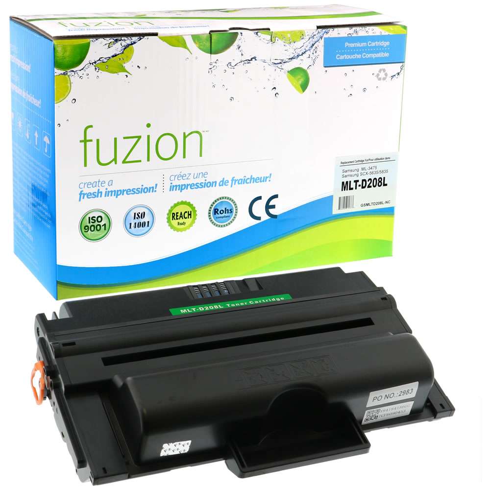 Samsung MLT-D208L Compatible Toner Cartridge - Black - Fuzion