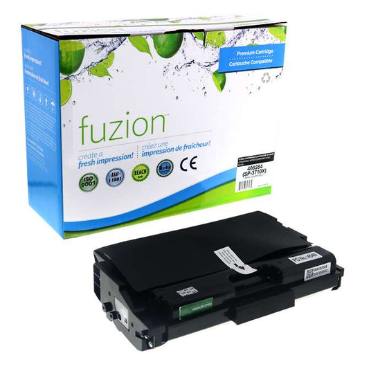 Ricoh 408284 Compatible Toner Cartridge - Black - Fuzion