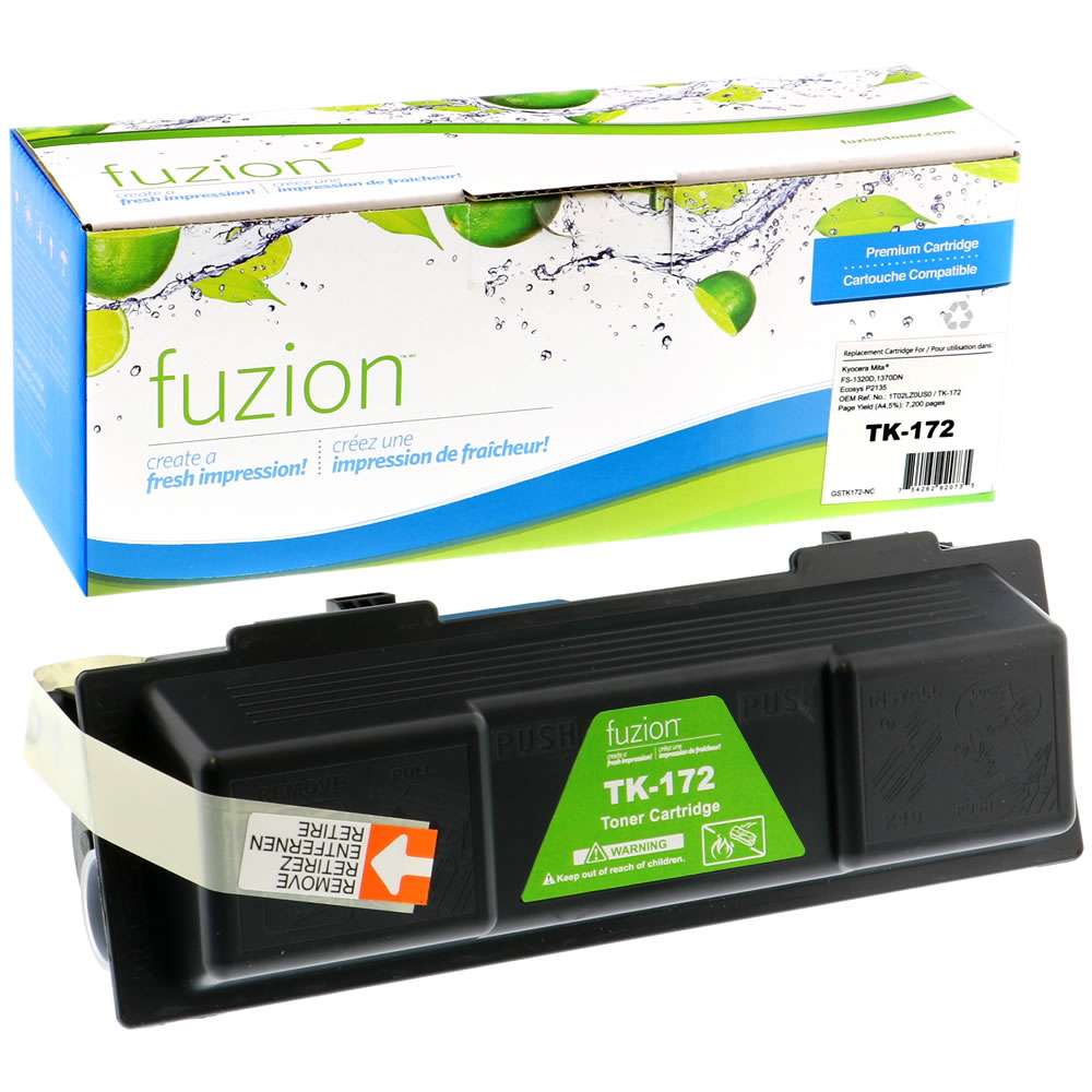 Kyocera Mita TK-172 Compatible Toner Cartridge - Black - Fuzion