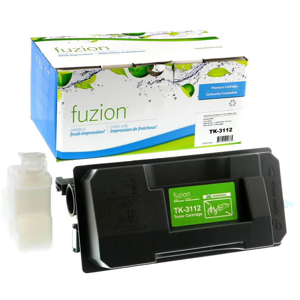 Kyocera Mita TK-3112 Compatible Toner Cartridge - Black - Fuzion