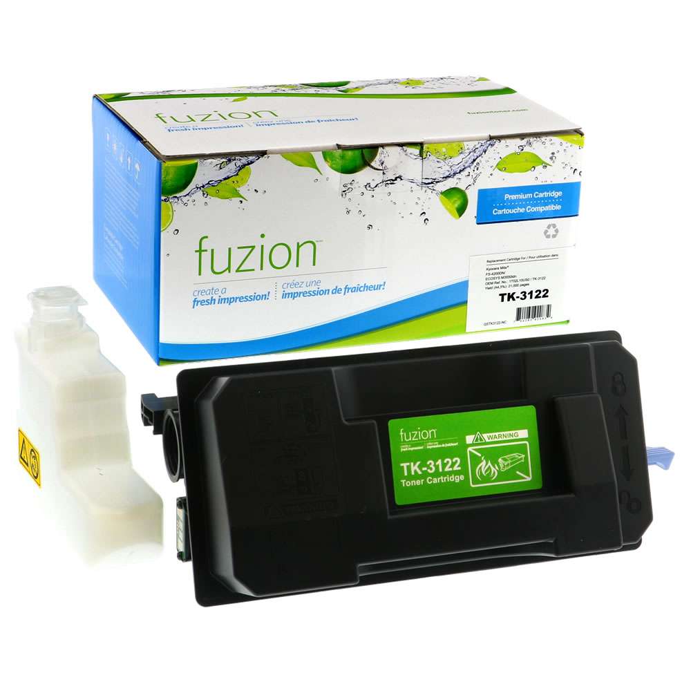 Kyocera Mita TK-3122 Compatible Toner Cartridge - Black - Fuzion