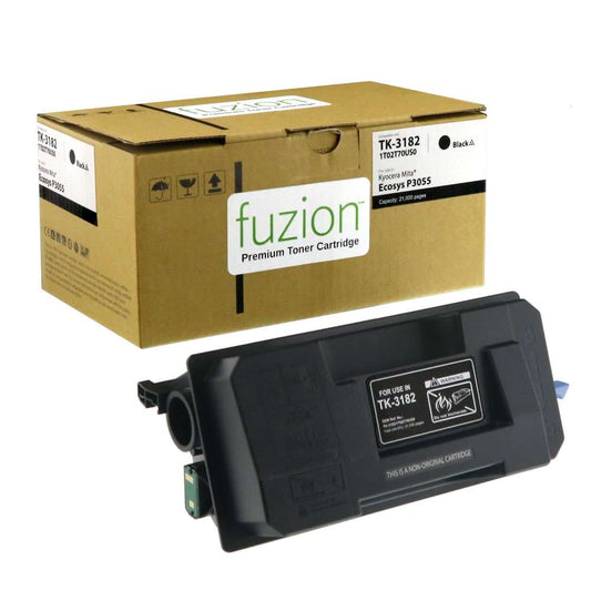 Kyocera Mita TK-3182 Compatible Toner Cartridge - Black - Fuzion