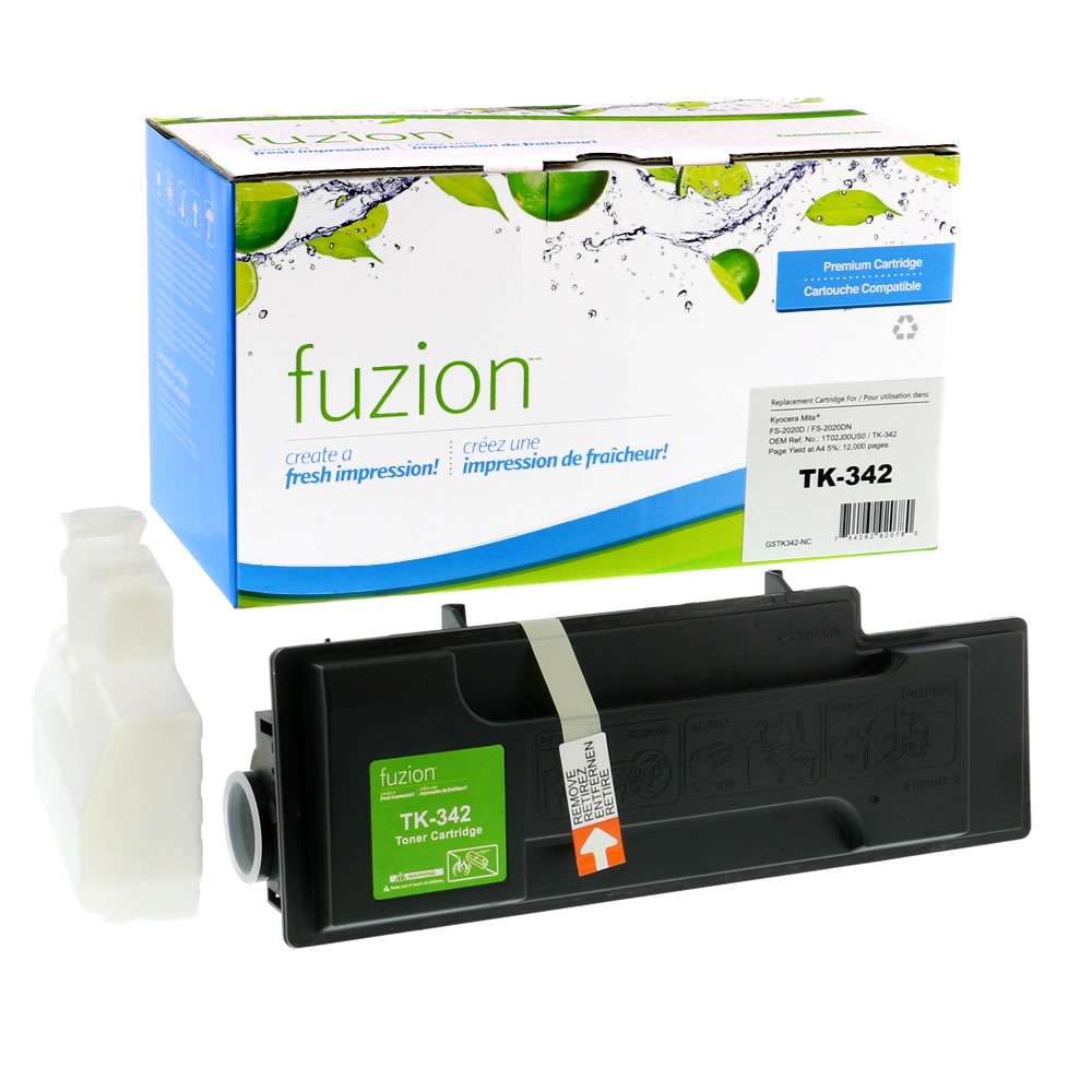 Kyocera Mita TK-342 Compatible Toner Cartridge - Black - Fuzion