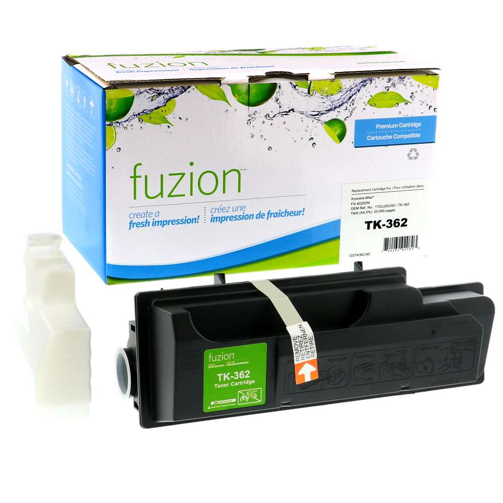 Kyocera Mita TK-362 Compatible Toner Cartridge -Black - Fuzion