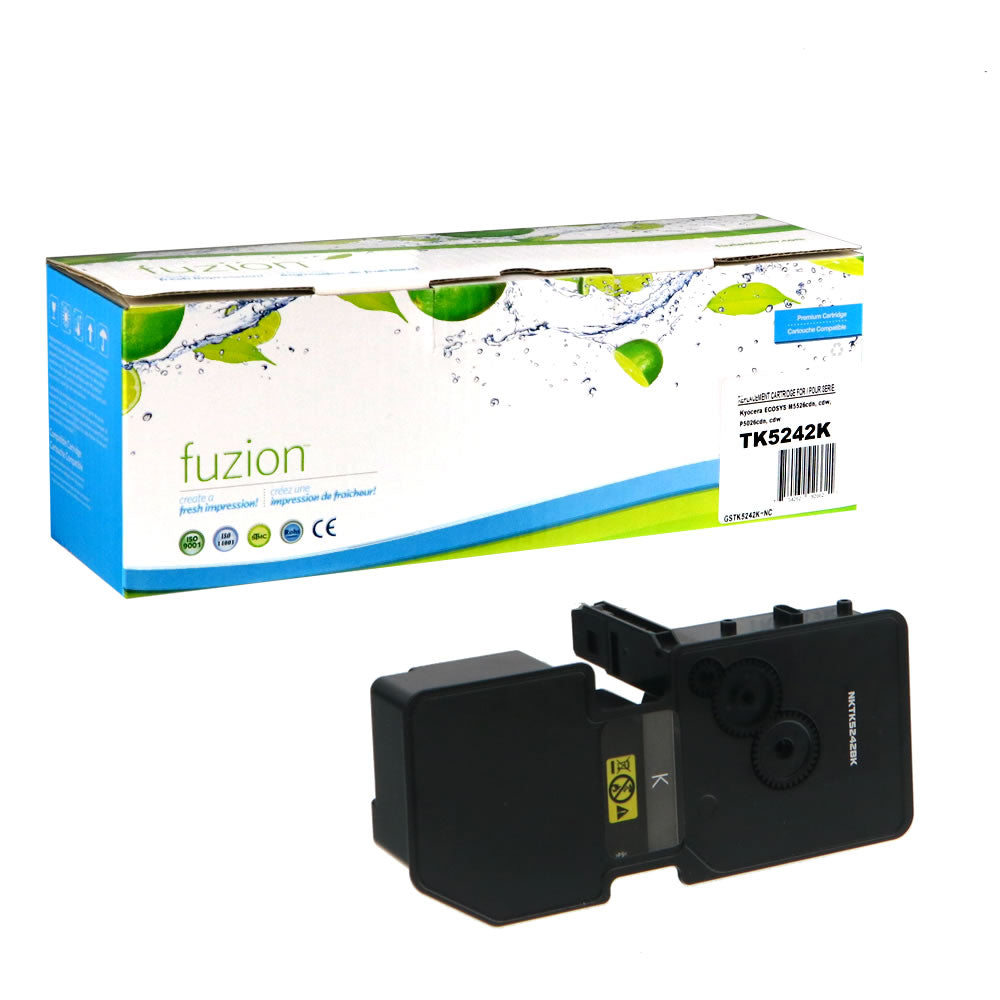 Kyocera Mita TK-5242K Compatible Toner Cartridge - Black - Fuzion