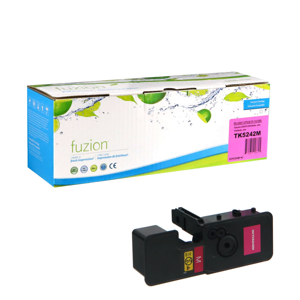 Kyocera Mita TK-5242M Compatible Toner Cartridge - Magenta - Fuzion