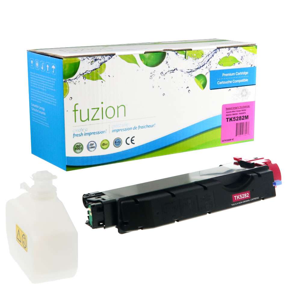 Kyocera Mita TK-5282M Compatible Comp. Toner Cartridge - Magenta - Fuzion