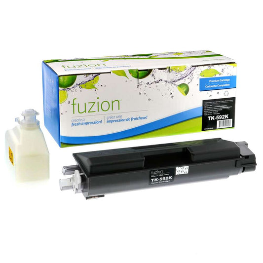 Kyocera Mita TK-592K Compatible Toner Cartridge - Black - Fuzion