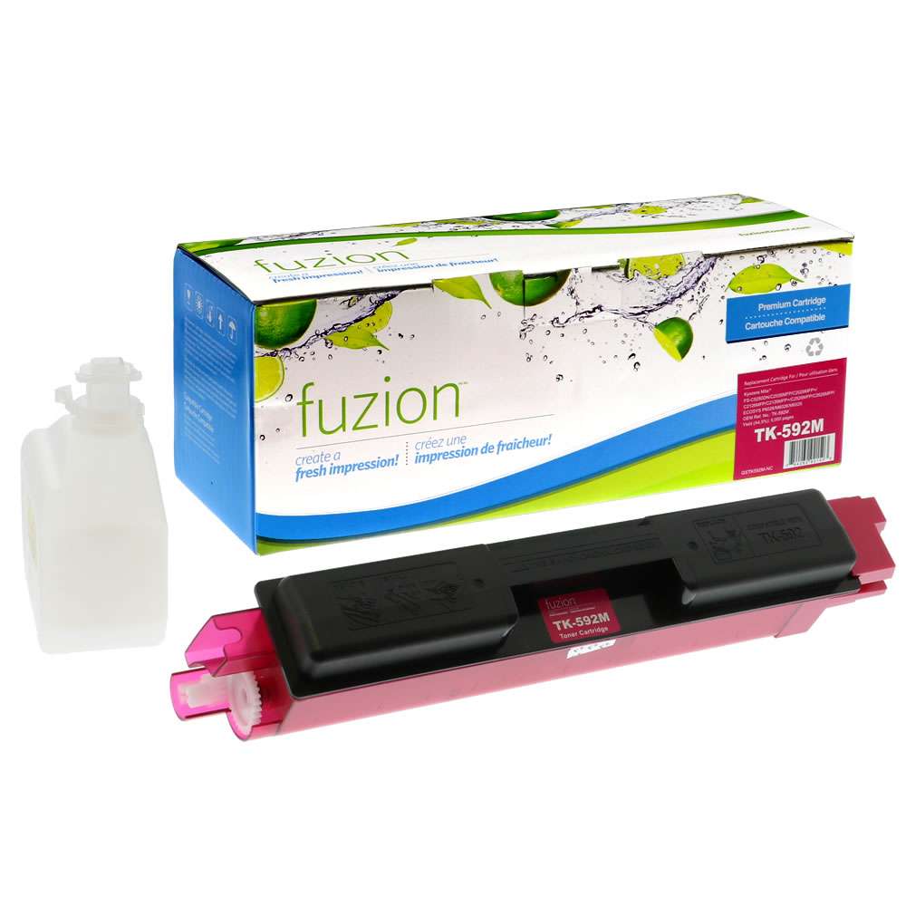 Kyocera Mita TK-592M Compatible Toner Cartridge - Magenta - Fuzion