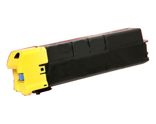 Kyocera Mita TK-8707Y Compatible OEM Toner Cartridge - Yellow - Fuzion