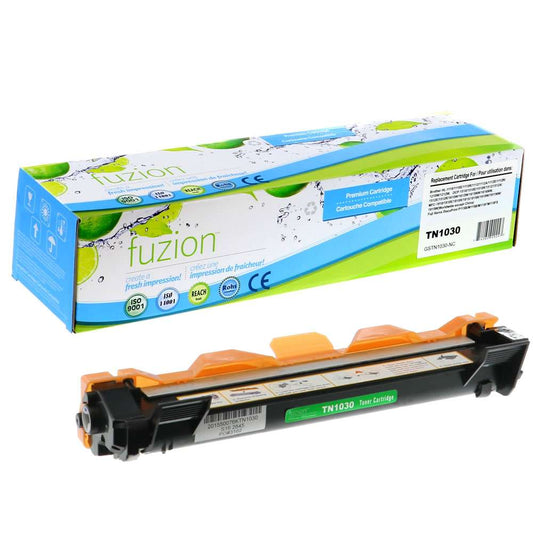 Brother TN1030 Compatible - Black Toner Cartridge - Fuzion