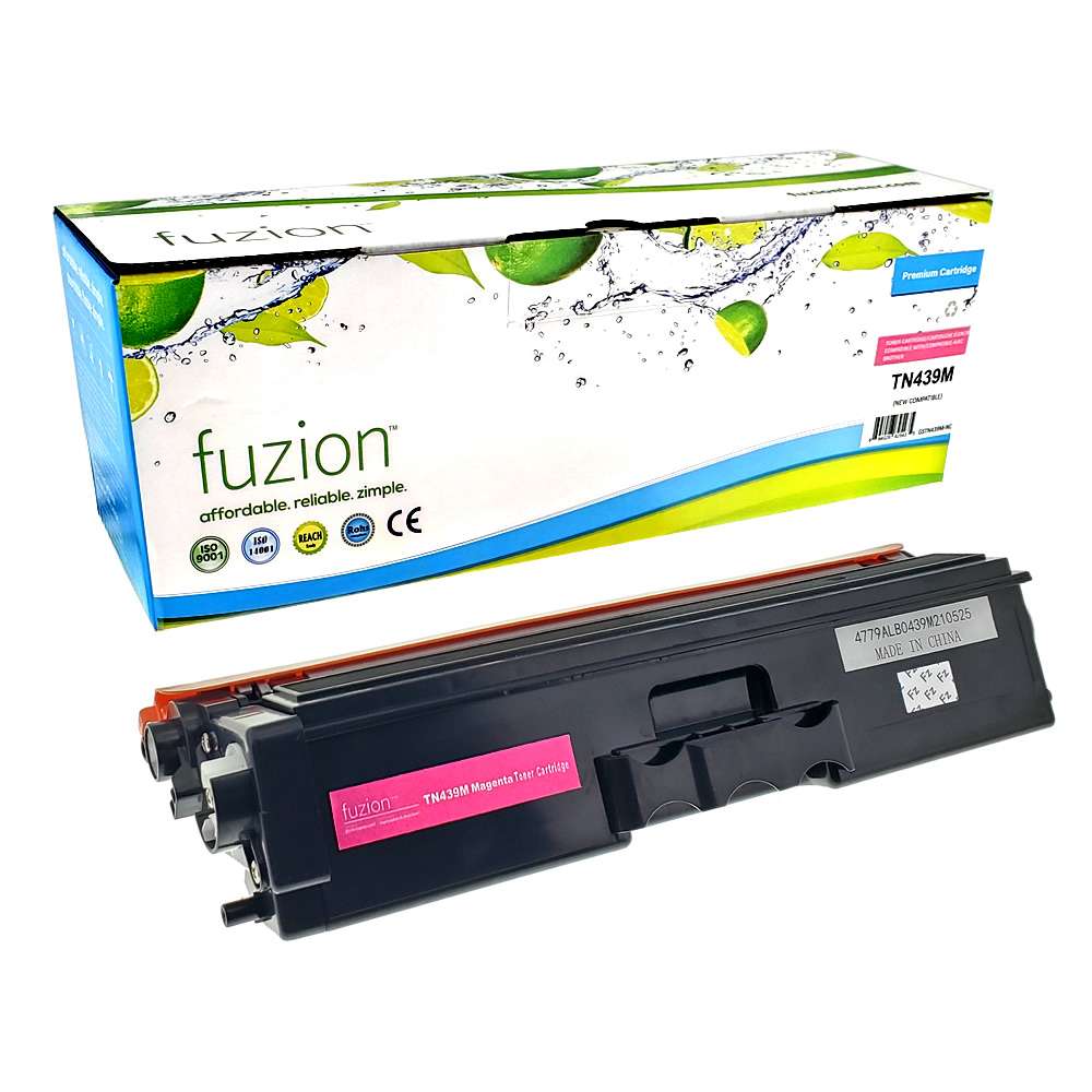 Brother TN439M Compatible High Yield - Magenta Toner Cartridge - Fuzion