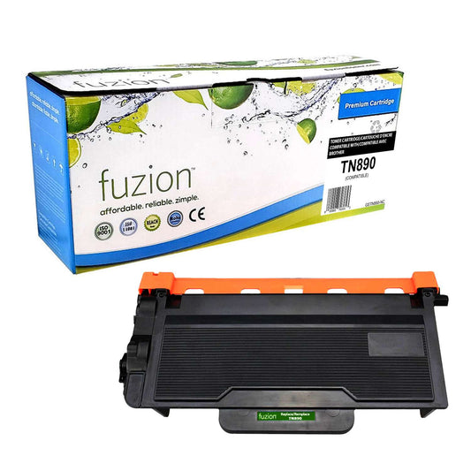 Brother TN890 Compatible Ultra High Yield - Black Toner Cartridge - Fuzion