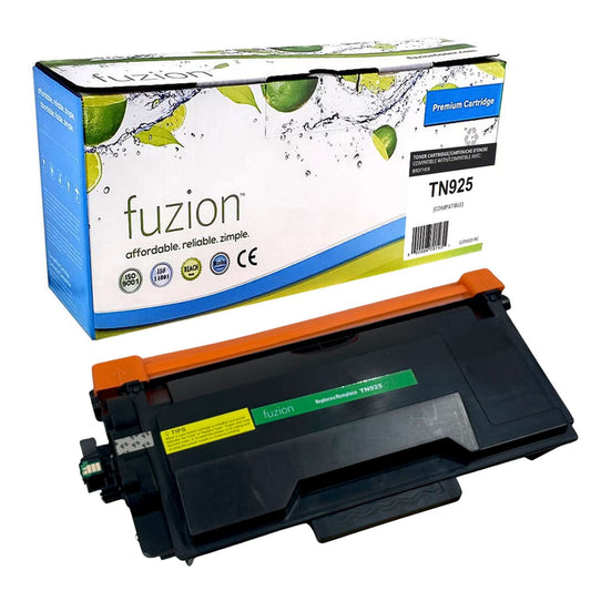 Brother TN925 Compatible Toner Max Yield - Black - by Fuzion