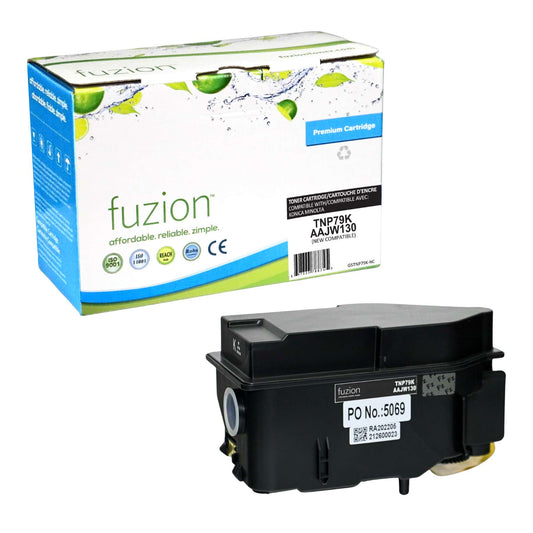 Konica MinoltaTNP79K Compatible Toner Cartridge - Black - Fuzion