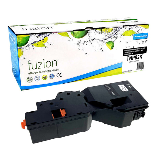 Konica MinoltaTNP92K Compatible Toner Cartridge - Black - Fuzion