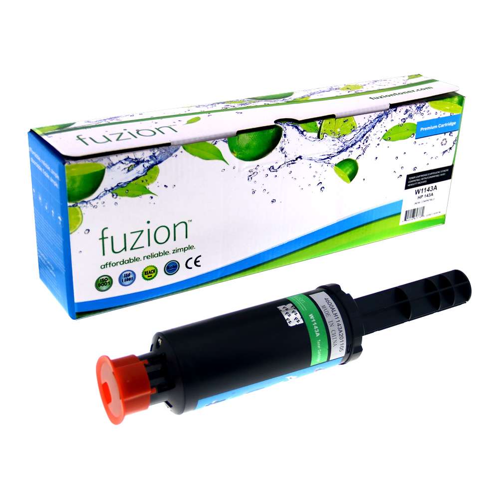 HP W1143A (143A) Compatible Toner Cartridge - Black - Fuzion
