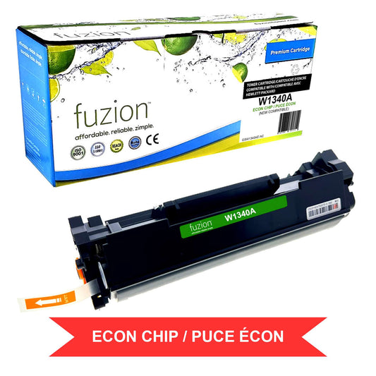 HP W1340A (134A) w/ ECON chip Compatible Toner Cartridge - Black - Fuzion