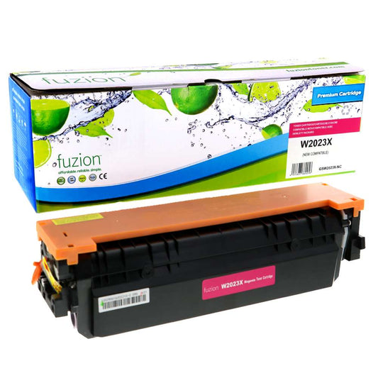 HP W2023X (414X) Compatible Toner Cartridge High Yield - Magenta - Fuzion