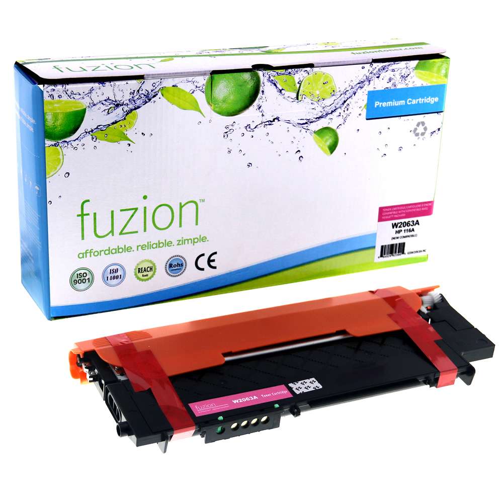 HP W2063A (116A) Compatible Toner Cartridge - Magenta - Fuzion