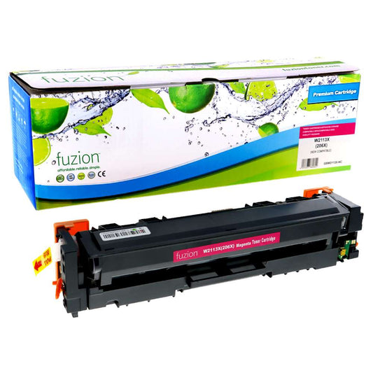 HP W2113X (206X) Compatible Toner Cartridge High Yield - Magenta - Fuzion