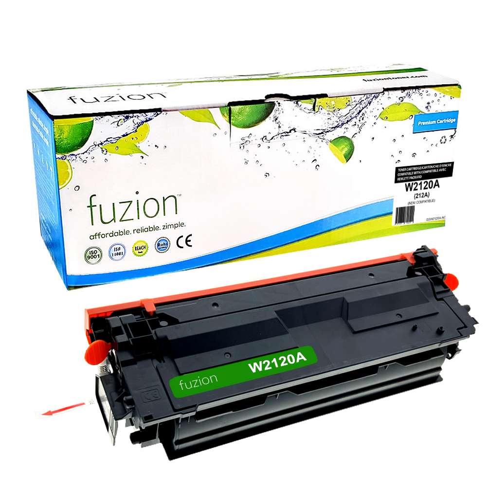 HP W2120A (212A) Compatible Toner Cartridge - Black - Fuzion