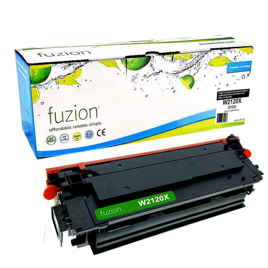 HP W2120X (212X) Compatible Toner Cartridge High Yield - Black - Fuzion