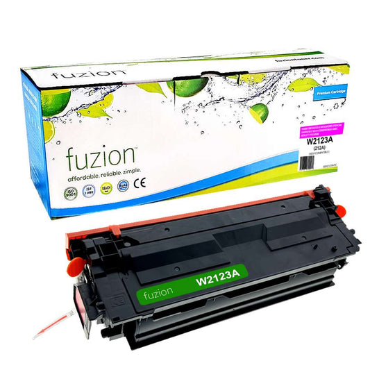 HP W2123A (212A) Compatible Toner Cartridge - Magenta - Fuzion
