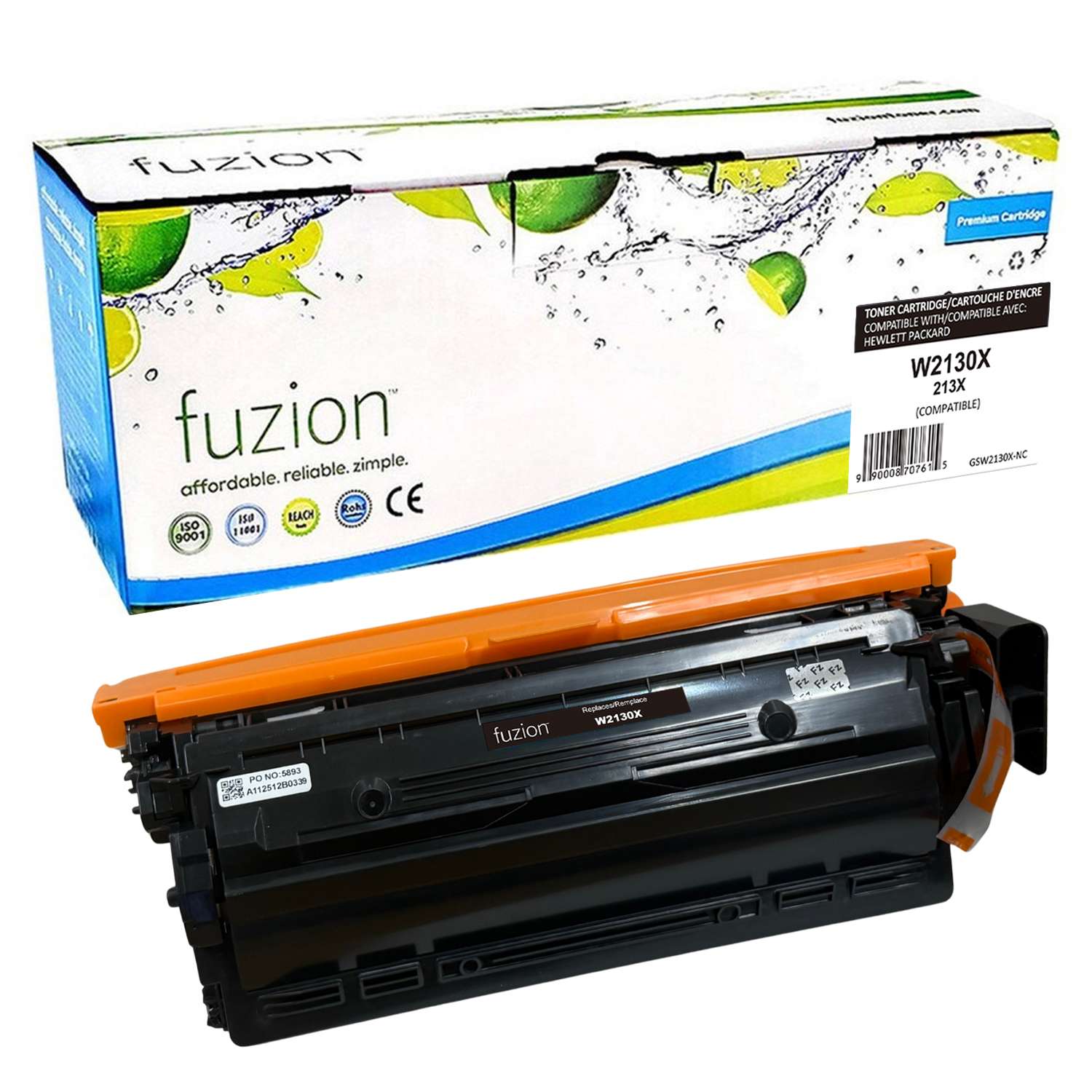 HP W2130X (213X) Compatible Toner High Yield - Black - by Fuzion